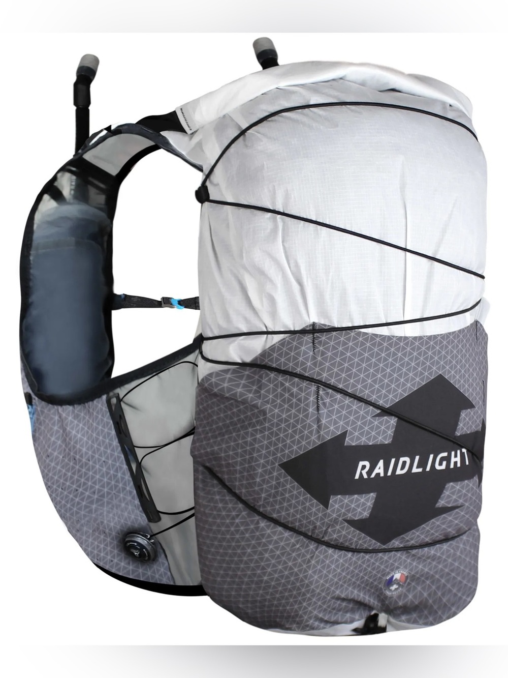 Raidlight Revolutiv 24L Vest MIF Running Vest in Dark Grey/Light Grey - Size M